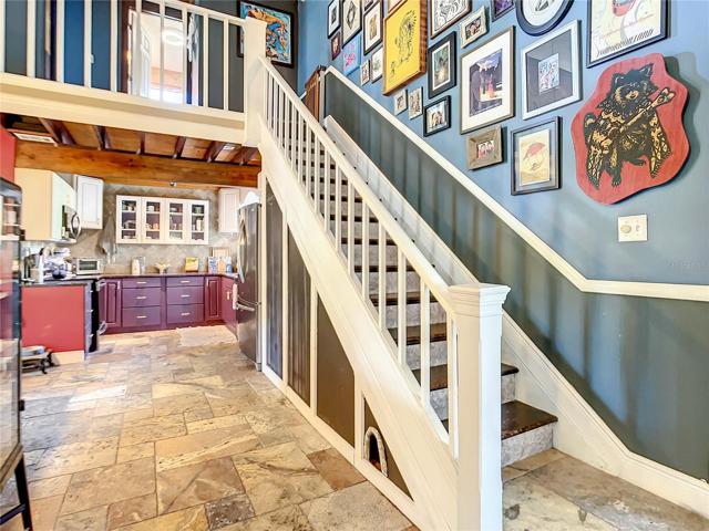 Stairs to go up