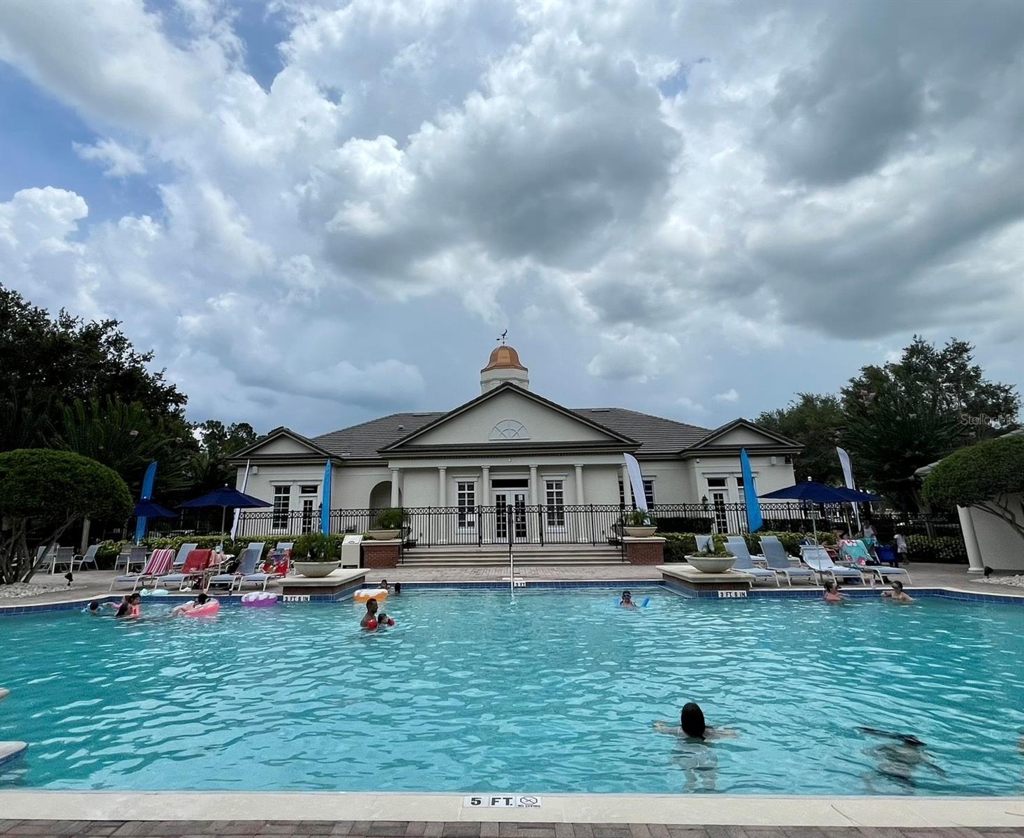 Oversized Community Pool and Clubhouse