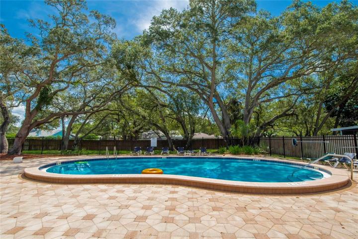 Newly redone pool area.
