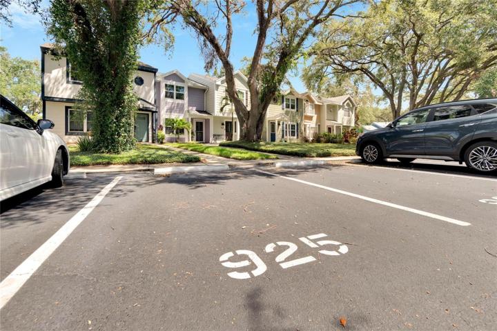Assigned parking spot at front of townhouse and plenty of additional guest parking available.