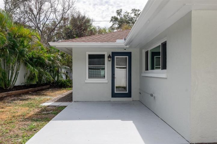 Freshly Painted Exterior and Back Patio