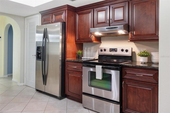 Stainless Appliances in Kitchen