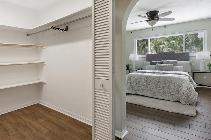 Walk-In Closet in Primary