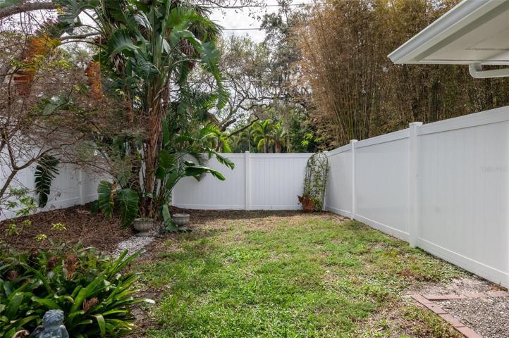 Fully Fenced Backyard