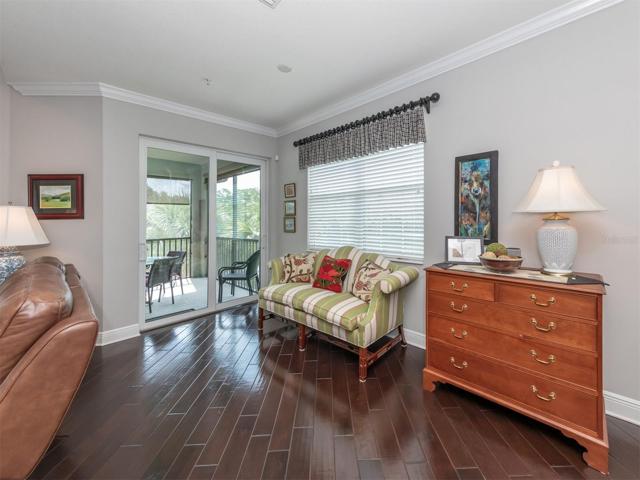 Great room with slider to lanai
