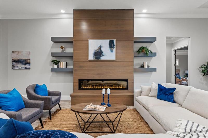 Great Room with fireplace