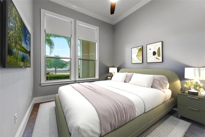 Bedroom 4 (virtually staged)