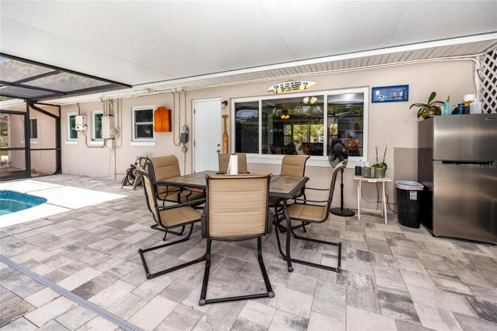 Covered Patio On Pool Deck