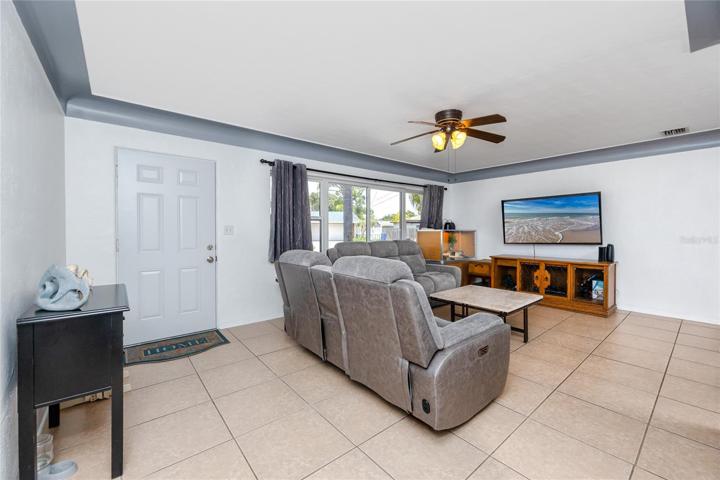 Living Room & Front Door
