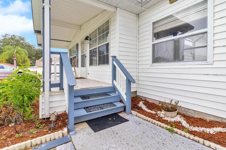 Front porch entrance