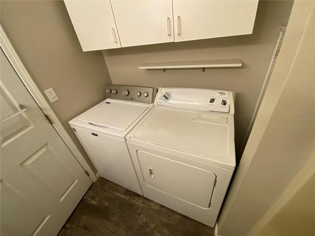 Washer and dryer included