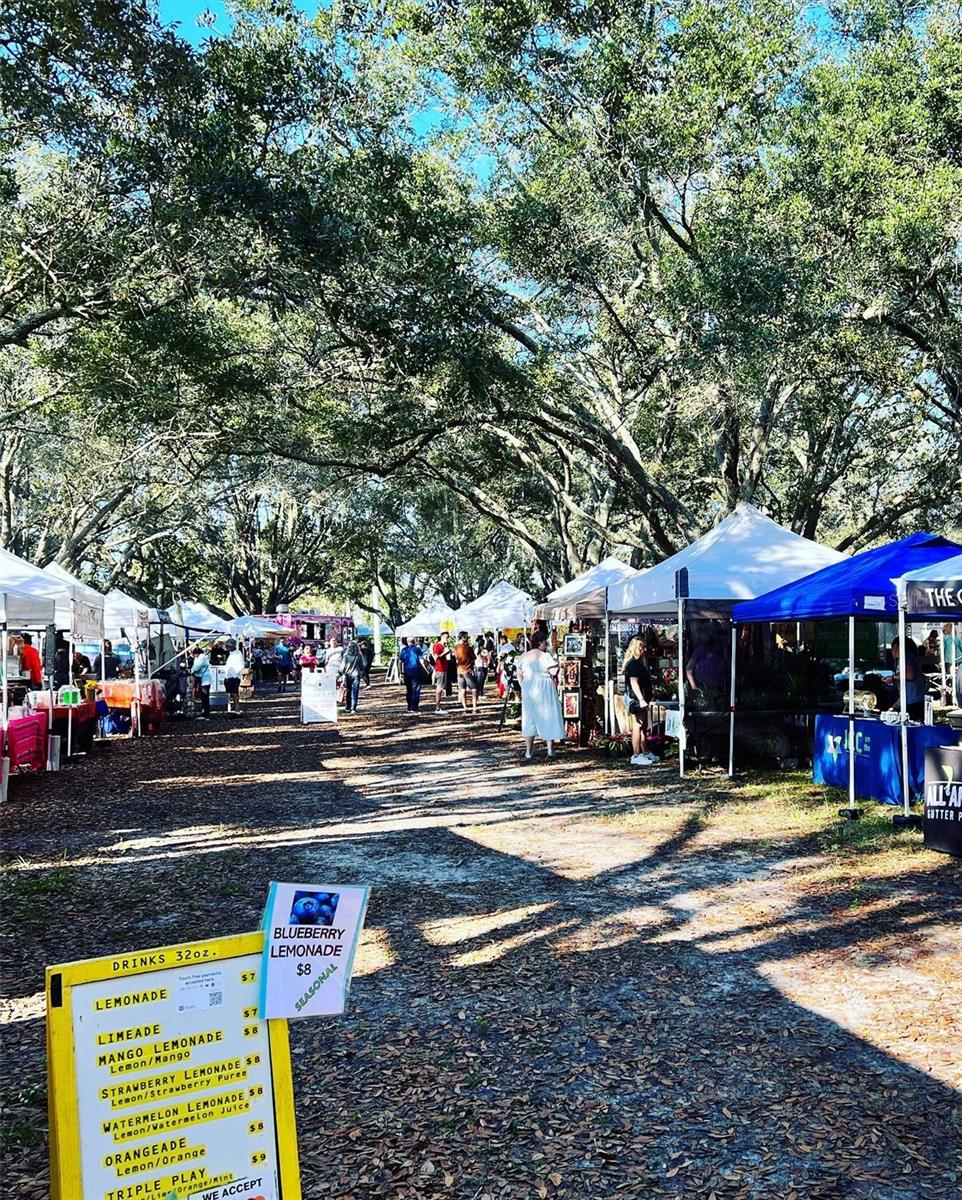 Carrollwood Market, held once a month in the neighborhood