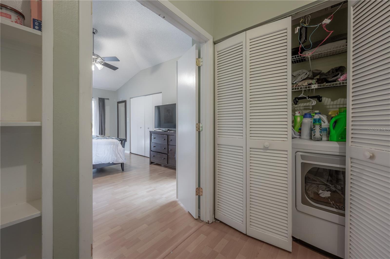 Upstairs laundry