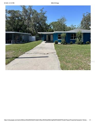 long extended driveway