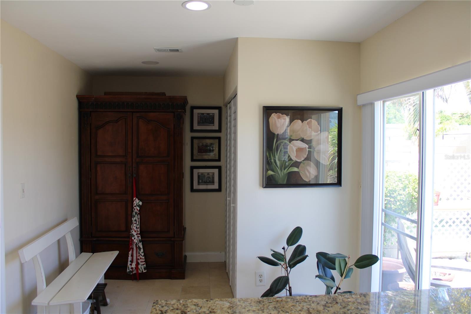 Kitchen/pantry/washer closet