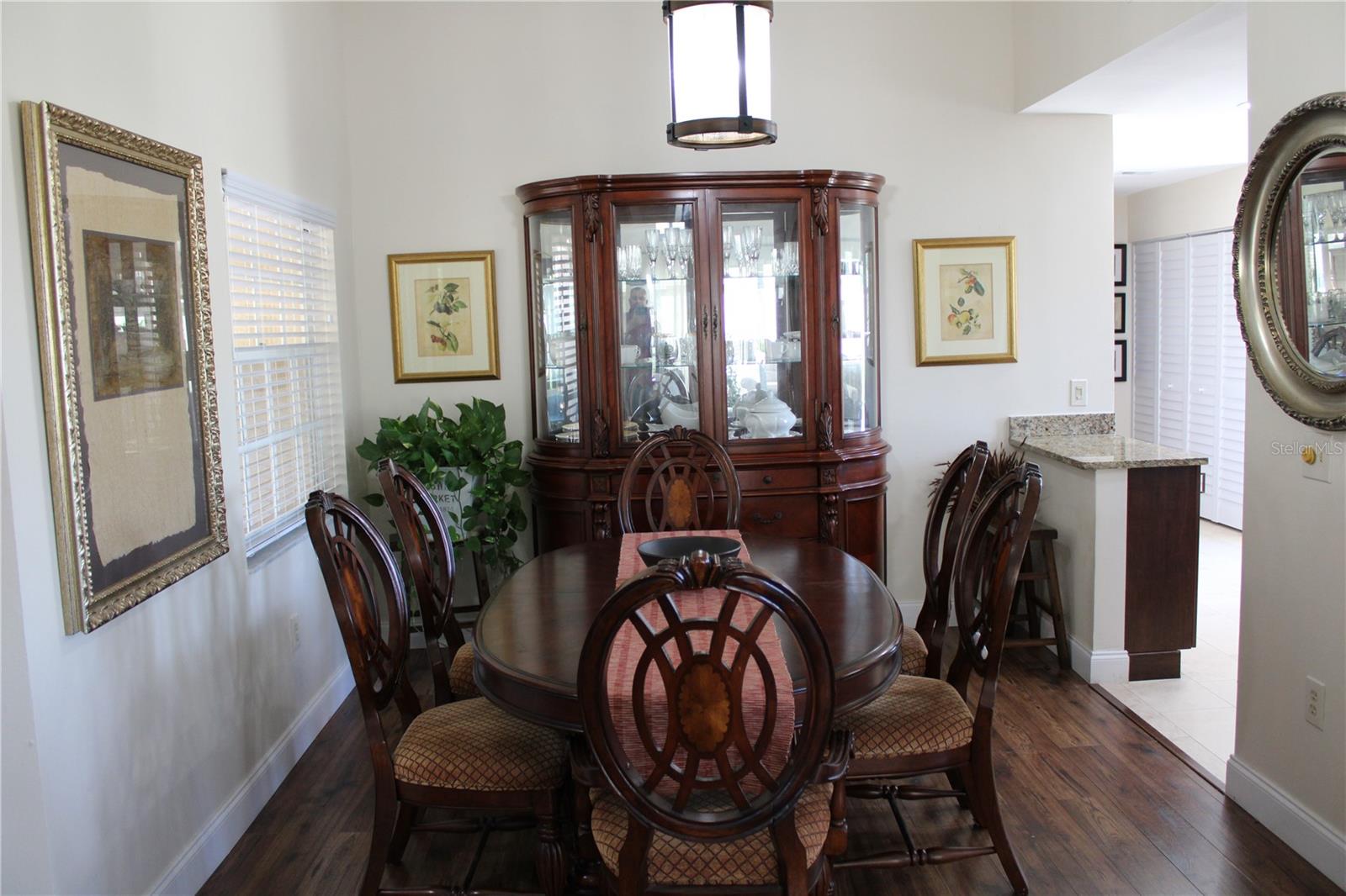 Dining area