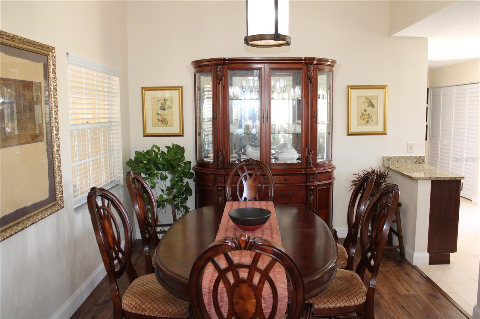 Dining area