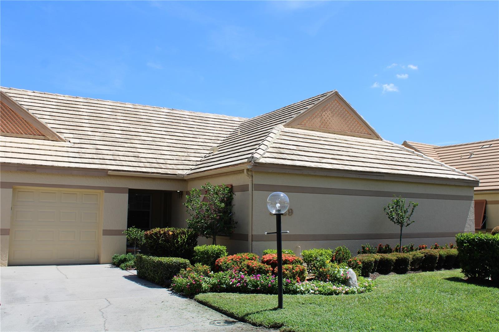 Front of condo