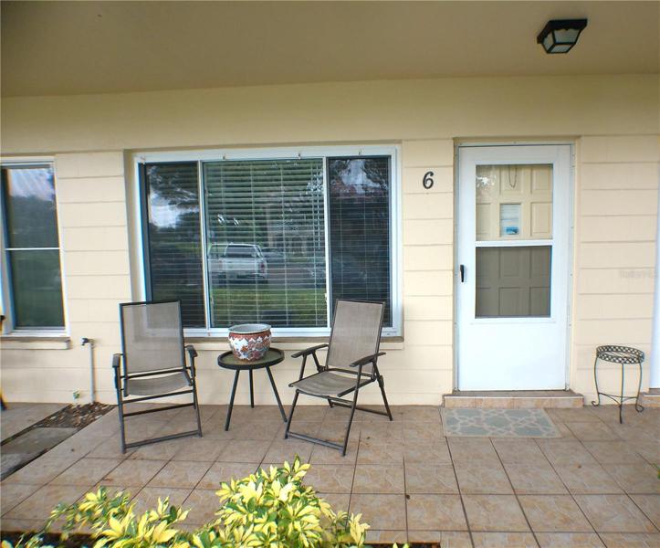 Front Patio is where it's at!