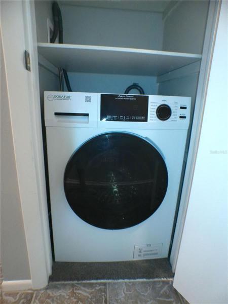 All-in-One Washer and Dryer.