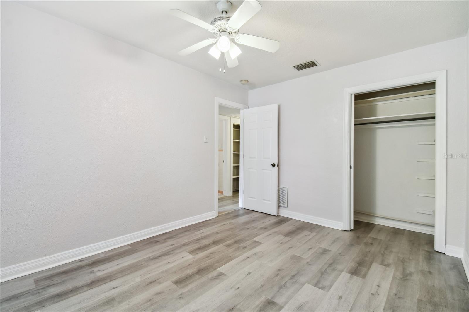 New LVT Floors in Bedroom
