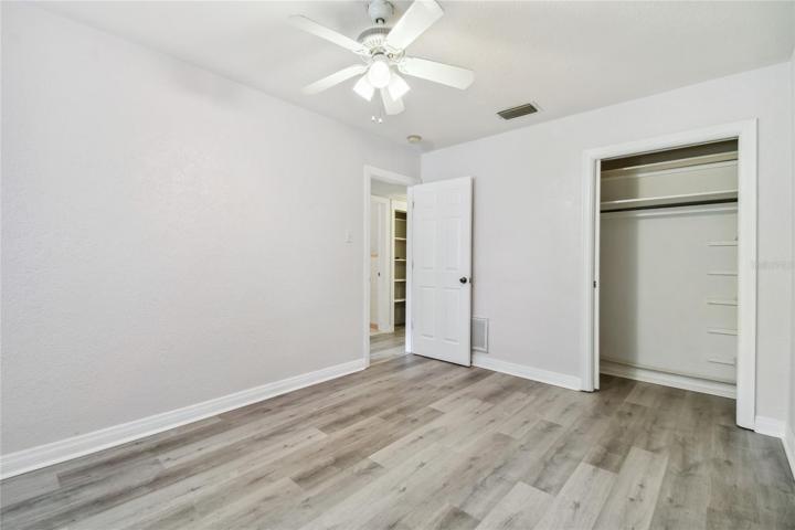 New LVT Floors in Bedroom