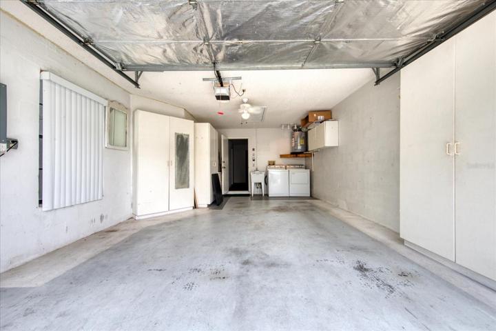 Large 15' x 22" garage.  Bring your golf cart!