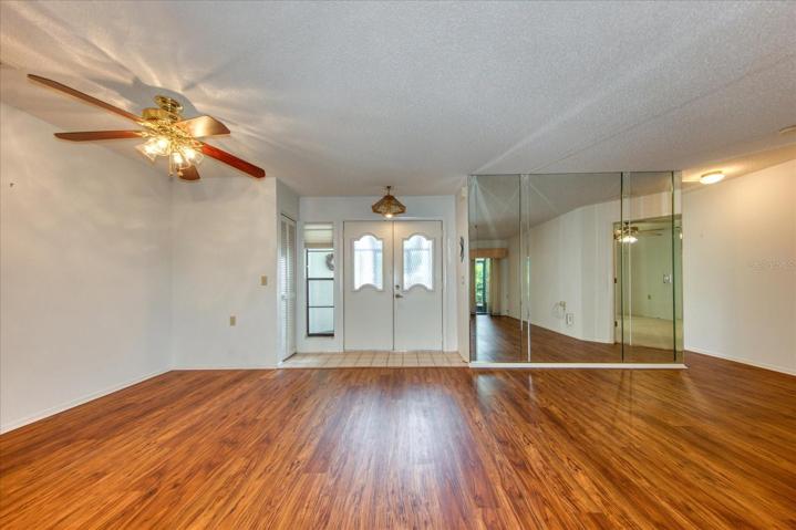 Beautiful double doors with glass panes
