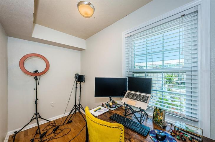 BONUS ROOM Could be Utilized as an Office or 2nd Bedroom with Murphy or Twin Bed & Wardrobe