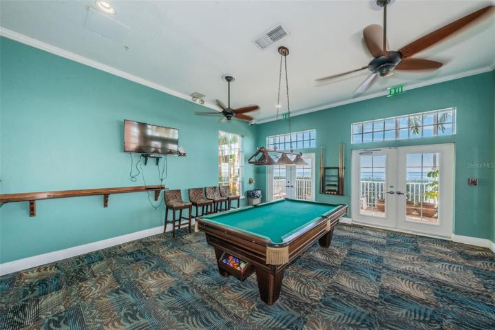 BILLIARD ROOM- Shoot a Game of Pool While Taking in Beautiful Bay Views
