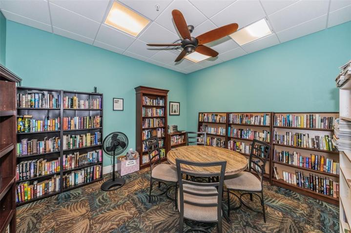 LIBRARY- We also have a Book Club