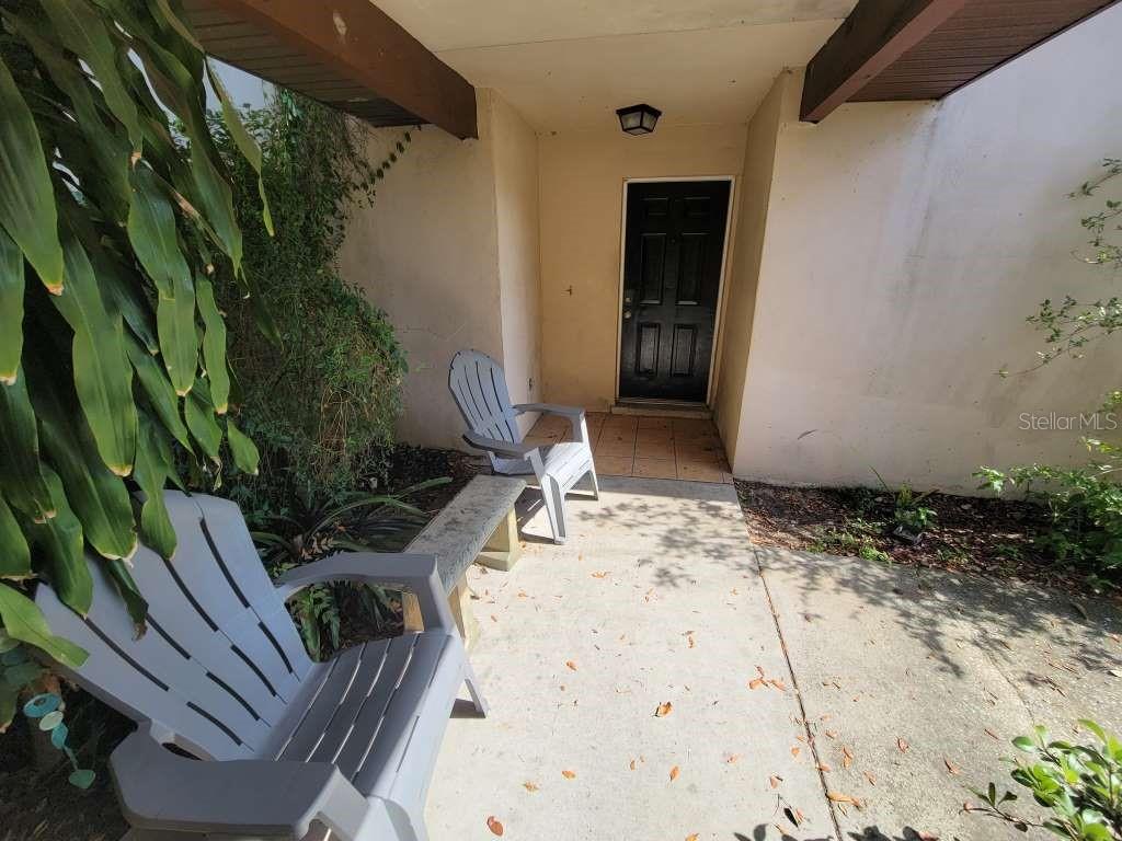 front sidewalk