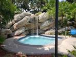 Community Cold Spa with Waterfall