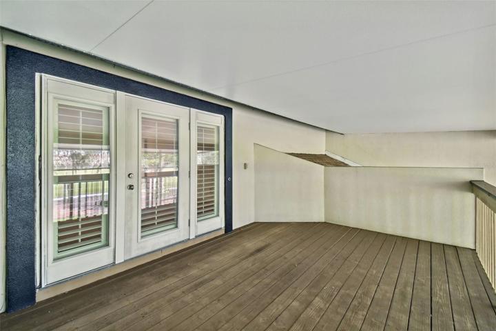 French doors from primary bedroom