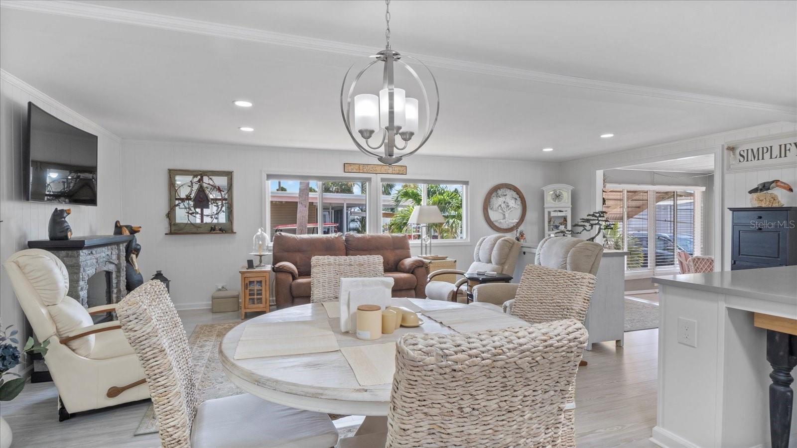 Dining area