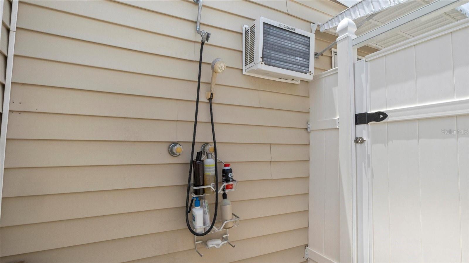 Outdoor shower