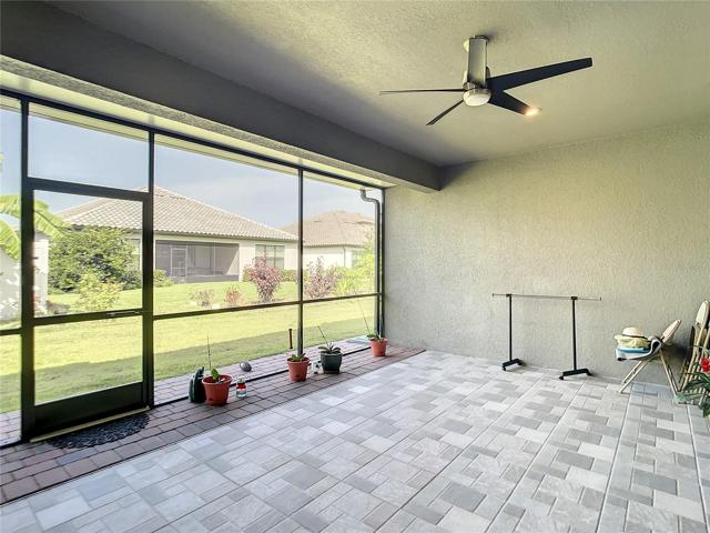 Extended screened in lanai