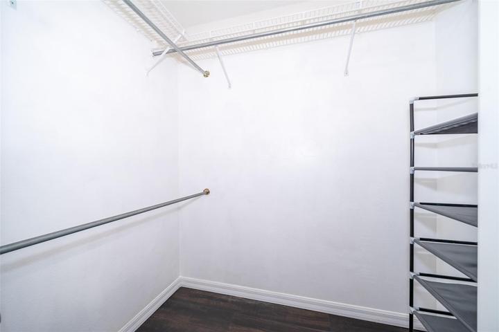 Master Walk-In Closet