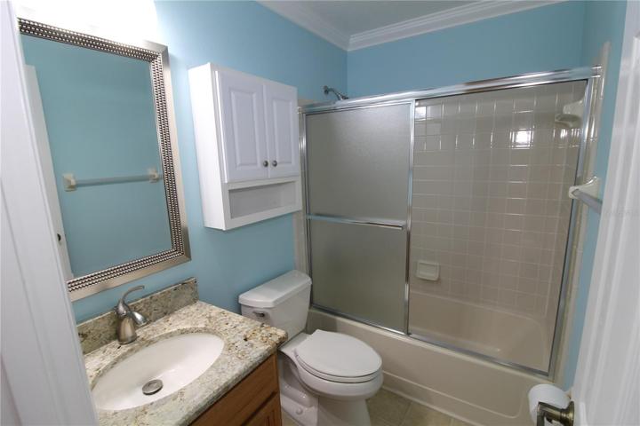 Secondary bathroom