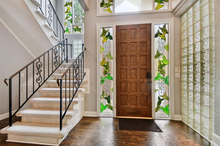 Front door from inside.