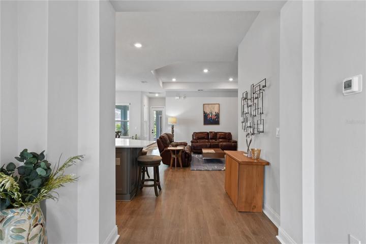 Kitchen, Family, and Dining Room