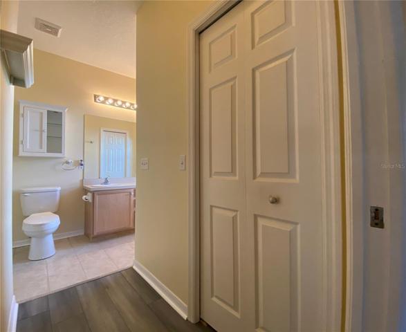 Closet in hall leading to Master Bathroom