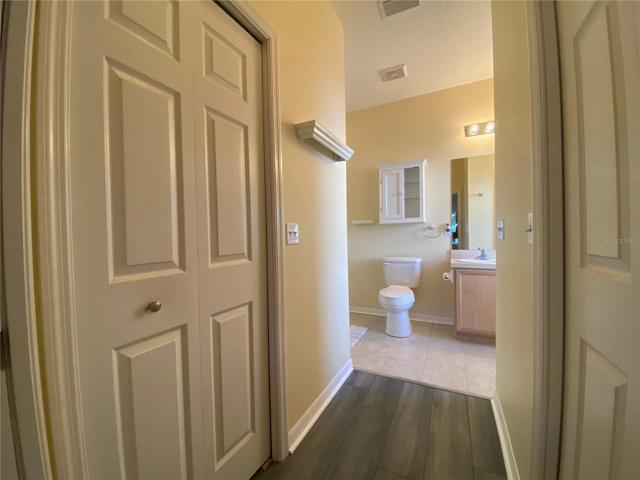 Closet #2 in hall leading to Master Bathroom