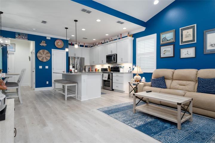 open floor plan