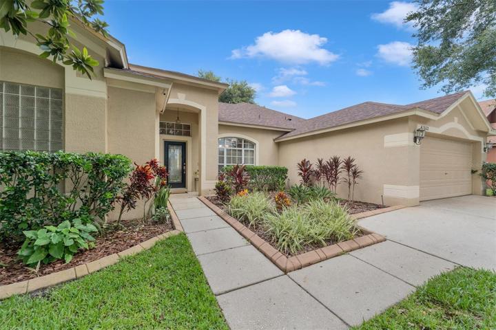 Great curb appeal and year old landscaping that is going to be amazing.