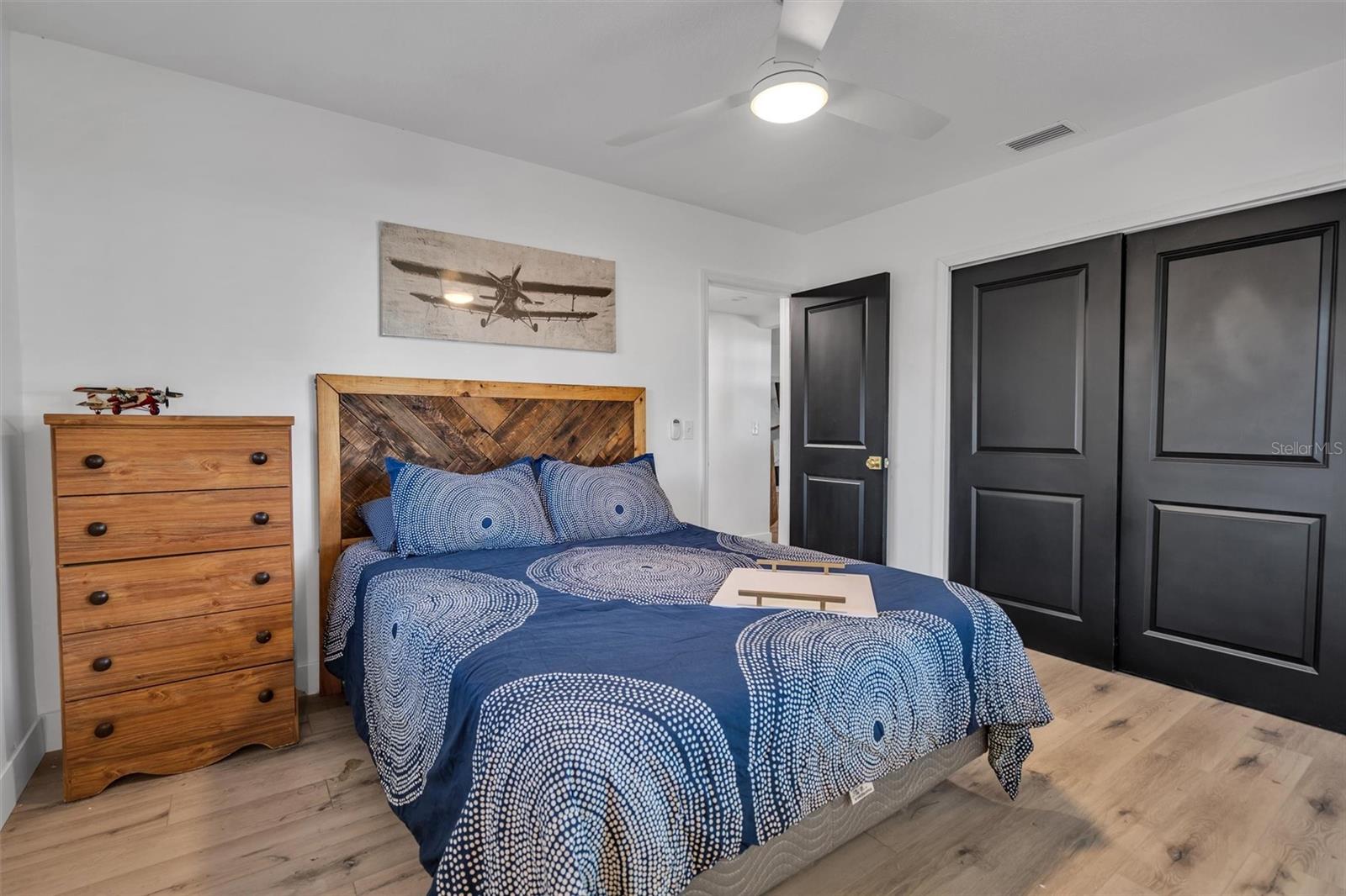 Bedroom #2 (Queen bed featured)