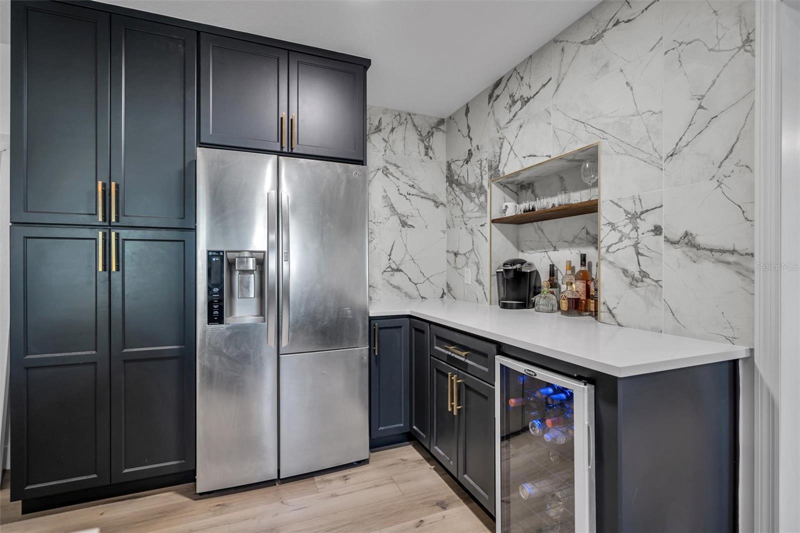 Pantry and smart fridge