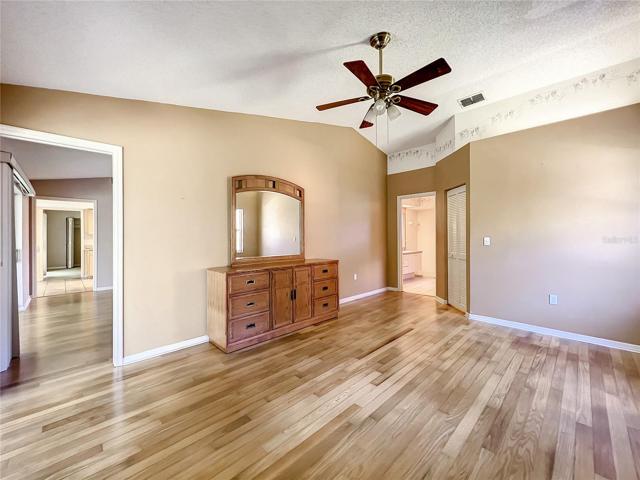 Master Bedroom with plenty of room for King bedroom suite