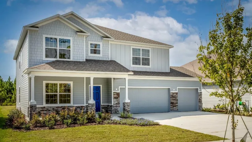 Exterior- Model home - actual features may vary.