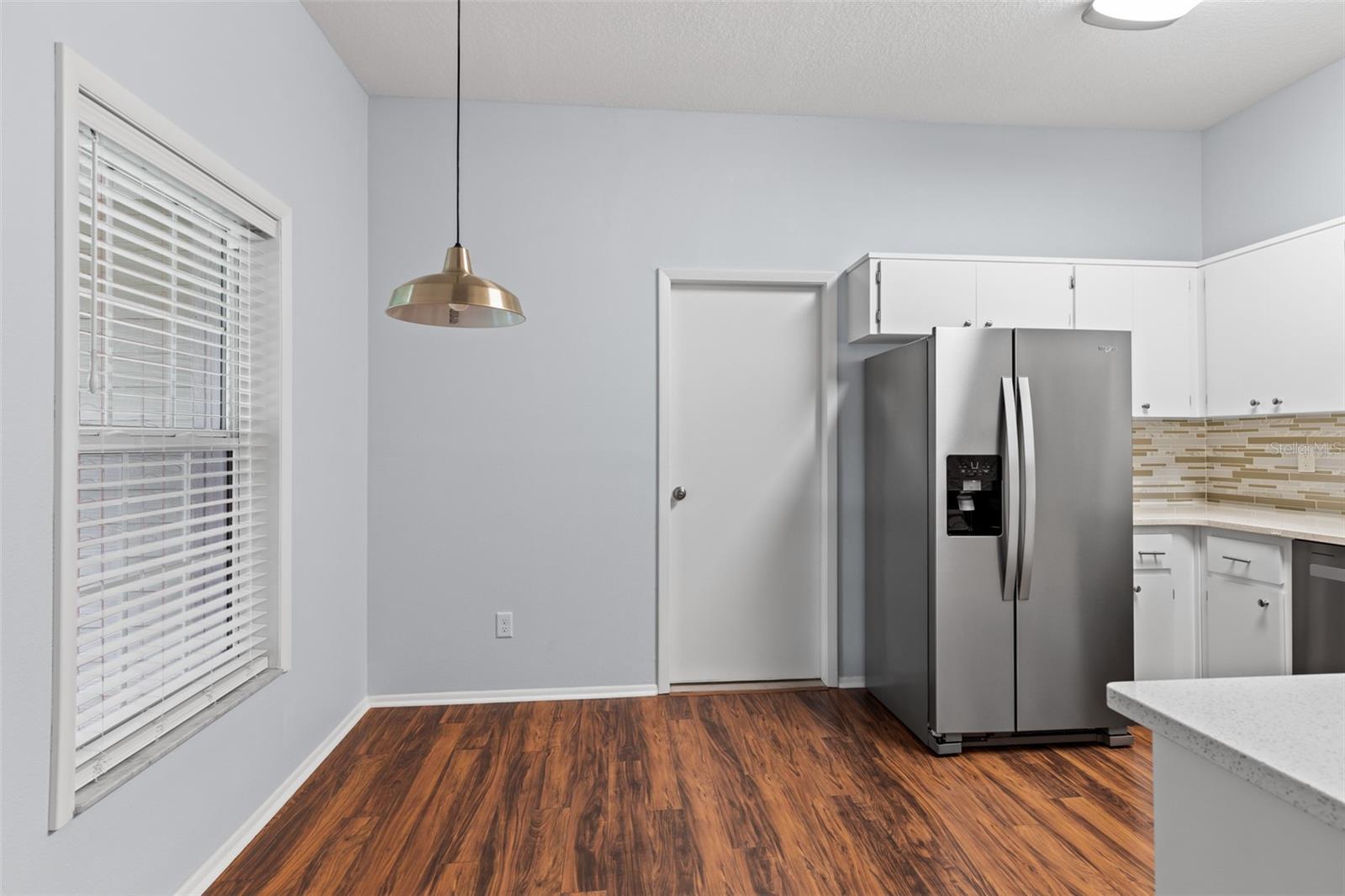 The Garage is right off the Kitchen, super convenient for bringing in your groceries!